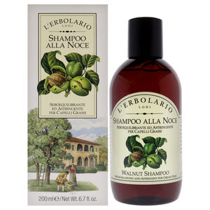 Walnut Shampoo by LErbolario for Unisex - 6.7 oz Shampoo